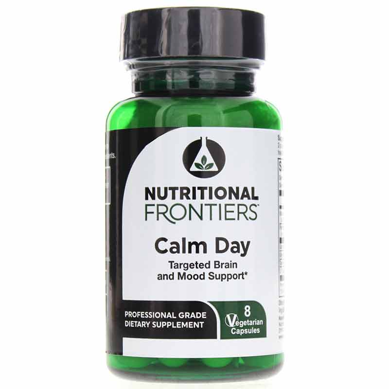 Calm Day New Formula, 8 Veg Capsules, by Nutritional Frontiers