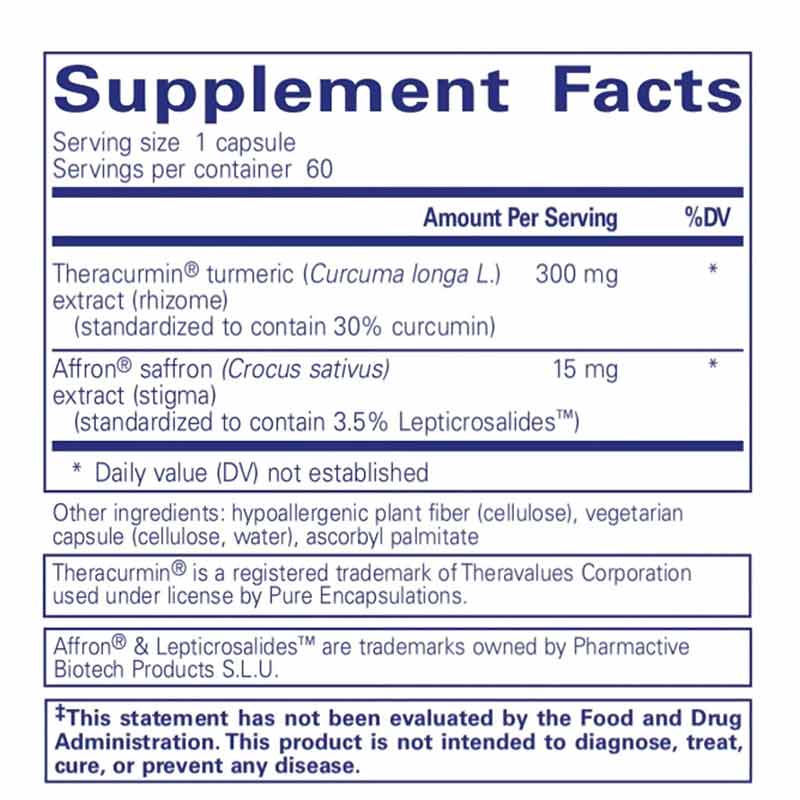 Calm Mind, 60 Capsules, by Pure Encapsulations, image #5