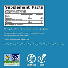 CALM Mind Magnesium + L-Theanine Powder Honey Chamomile, 6 Oz, by Natural Vitality, image #2