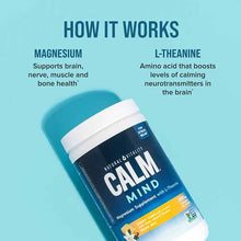 CALM Mind Magnesium + L-Theanine Powder Honey Vanilla, 6 Oz, by Natural Vitality, image #5