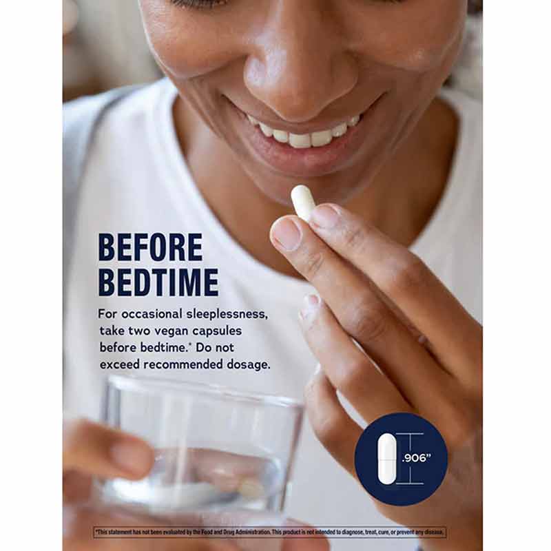 Calm Sleep Capsules, 120 Veg Capsules, by Natural Vitality, image #4