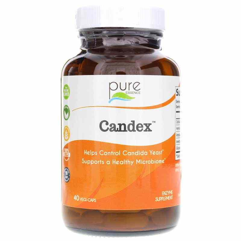 Candex, 40 Veg Capsules, by Pure Essence Labs