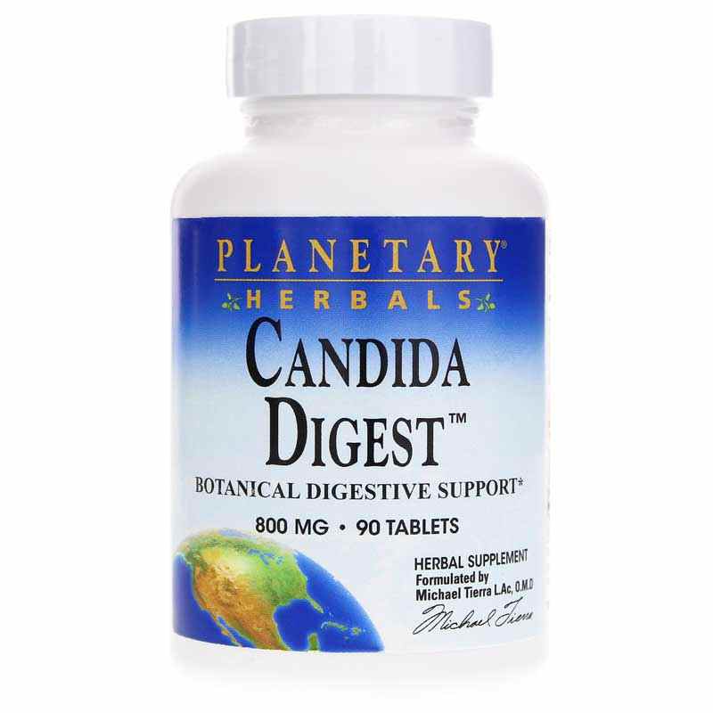 Candida Digest, 90 Tablets, by Planetary Herbals