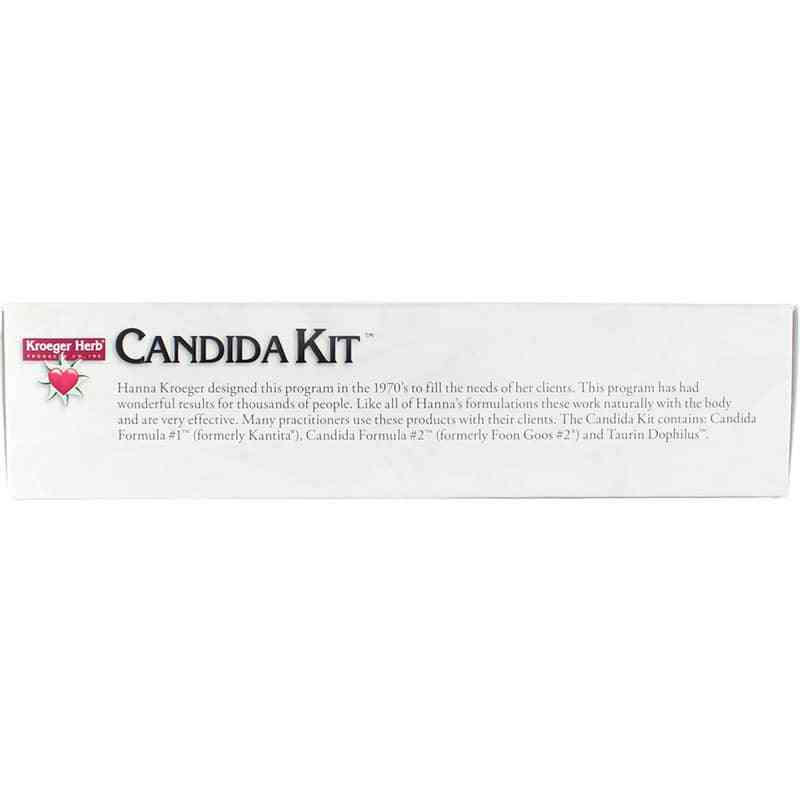 Candida Kit, Kroeger Herb – Professional Supplement Center