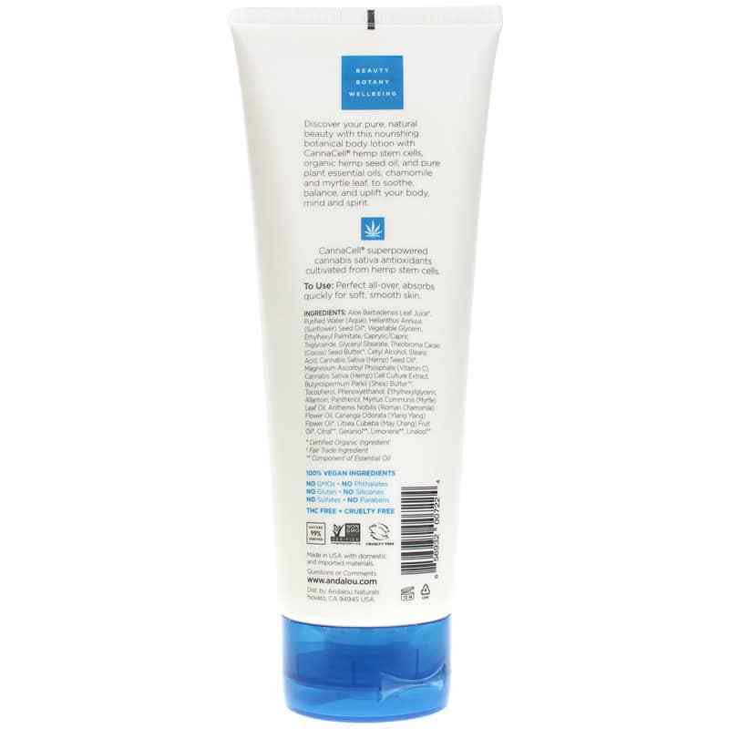 CannaCell Botanical Body Lotion, Harmony, by Andalou Naturals, image #2