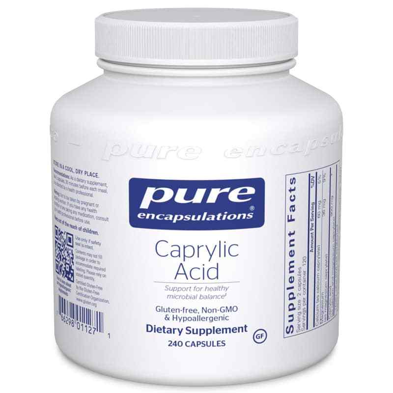 Caprylic Acid, by Pure Encapsulations