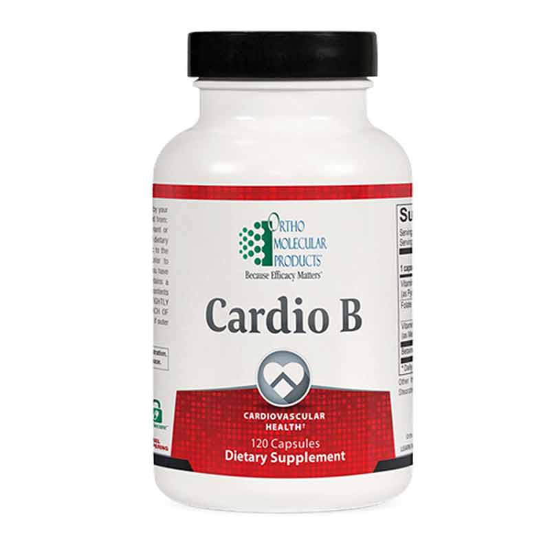 Cardio B, 120 Capsules, by Ortho Molecular