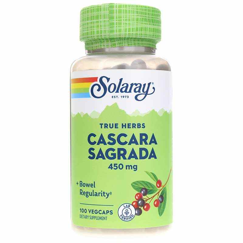 Cascara Sagrada 450 Mg, by Solaray