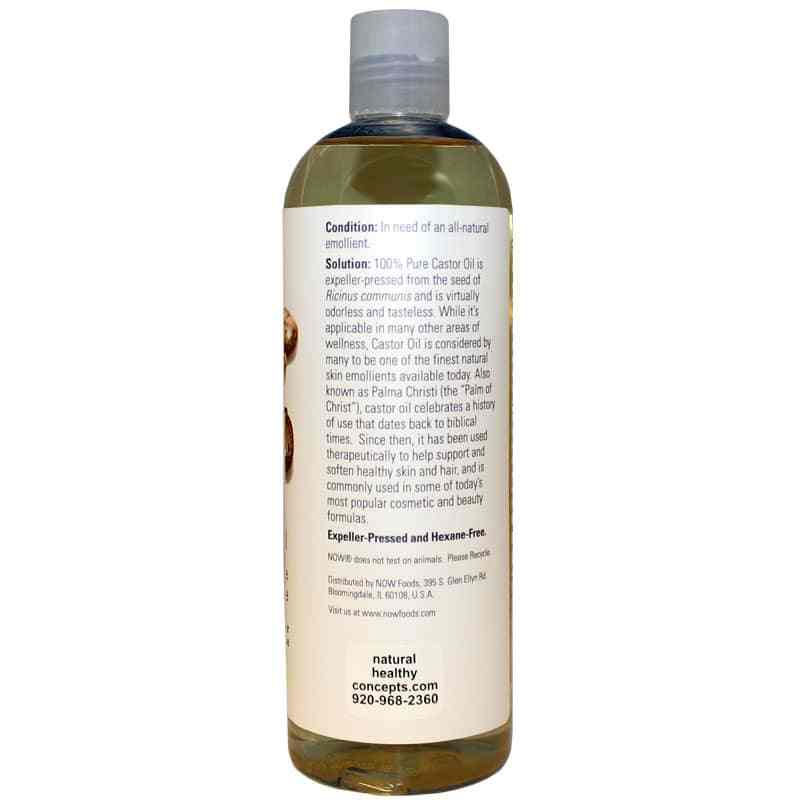 Castor Oil, by NOW Foods, image #2