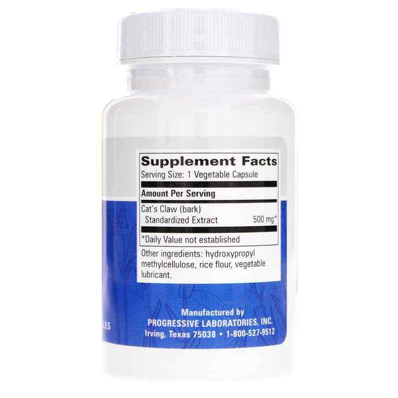 Cat's Claw Standardized Extract, by Progressive Labs, image #2