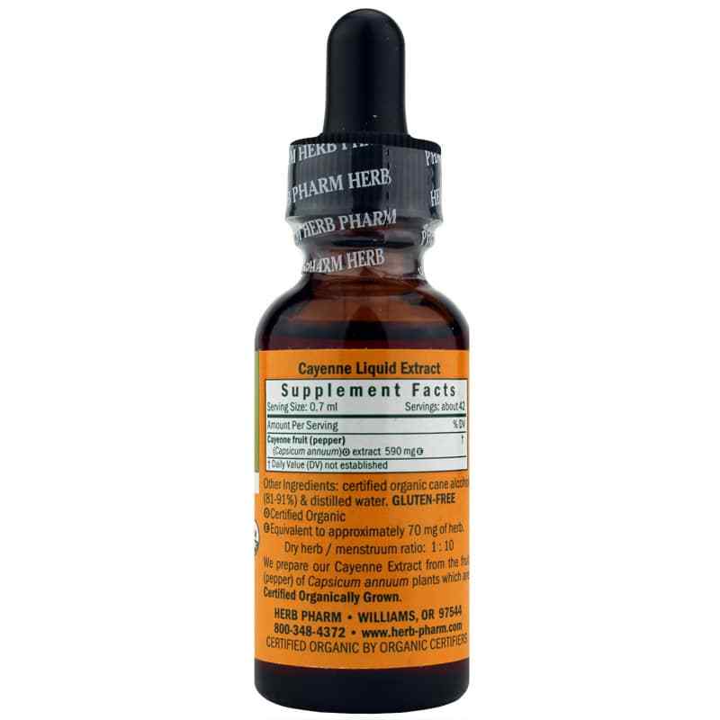 Cayenne Extract, 1 Oz, by Herb Pharm, image #2