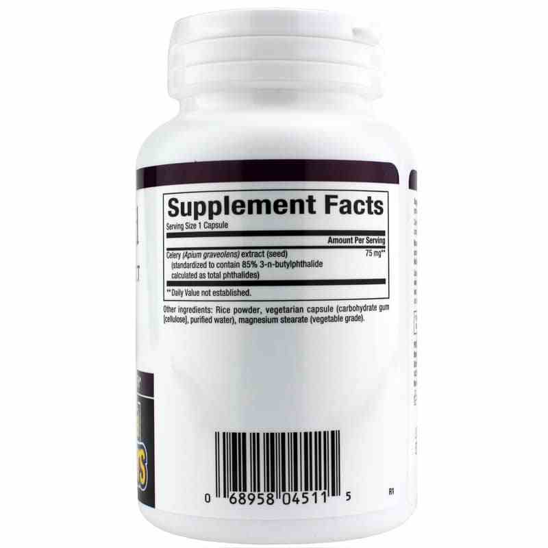Celery Seed Standardized Extract, 120 Veg Capsules, by Natural Factors, image #2