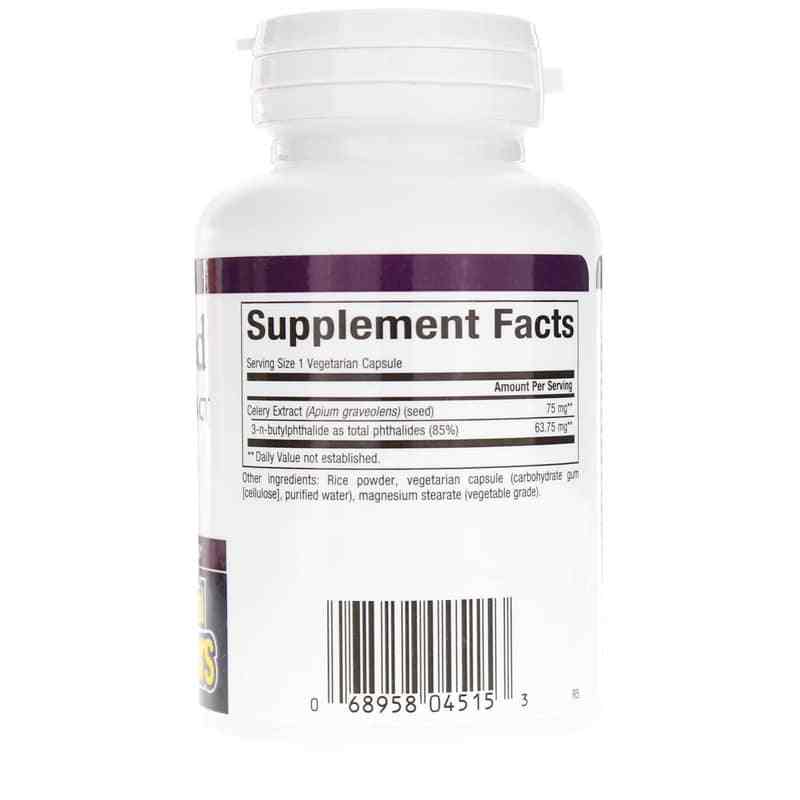 Celery Seed Standardized Extract, 60 Veg Capsules, by Natural Factors, image #2