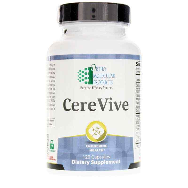 CereVive California Only, 120 Capsules, Ortho Molecular – Professional ...