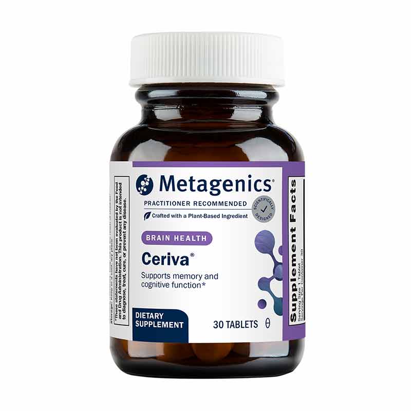Ceriva, 30 Tablets, by Metagenics