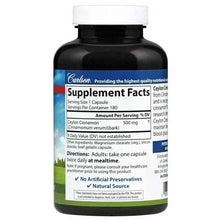 Ceylon Cinnamon Capsules, 180 Capsules, by Carlson Labs, image #2