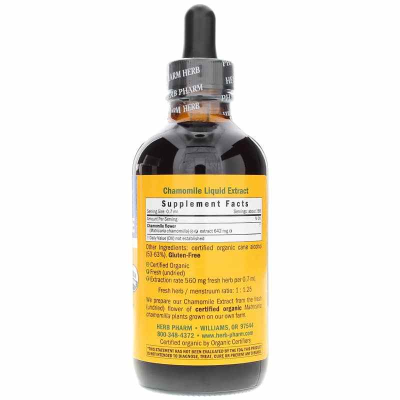 Chamomile Extract, 4 Oz, by Herb Pharm, image #2