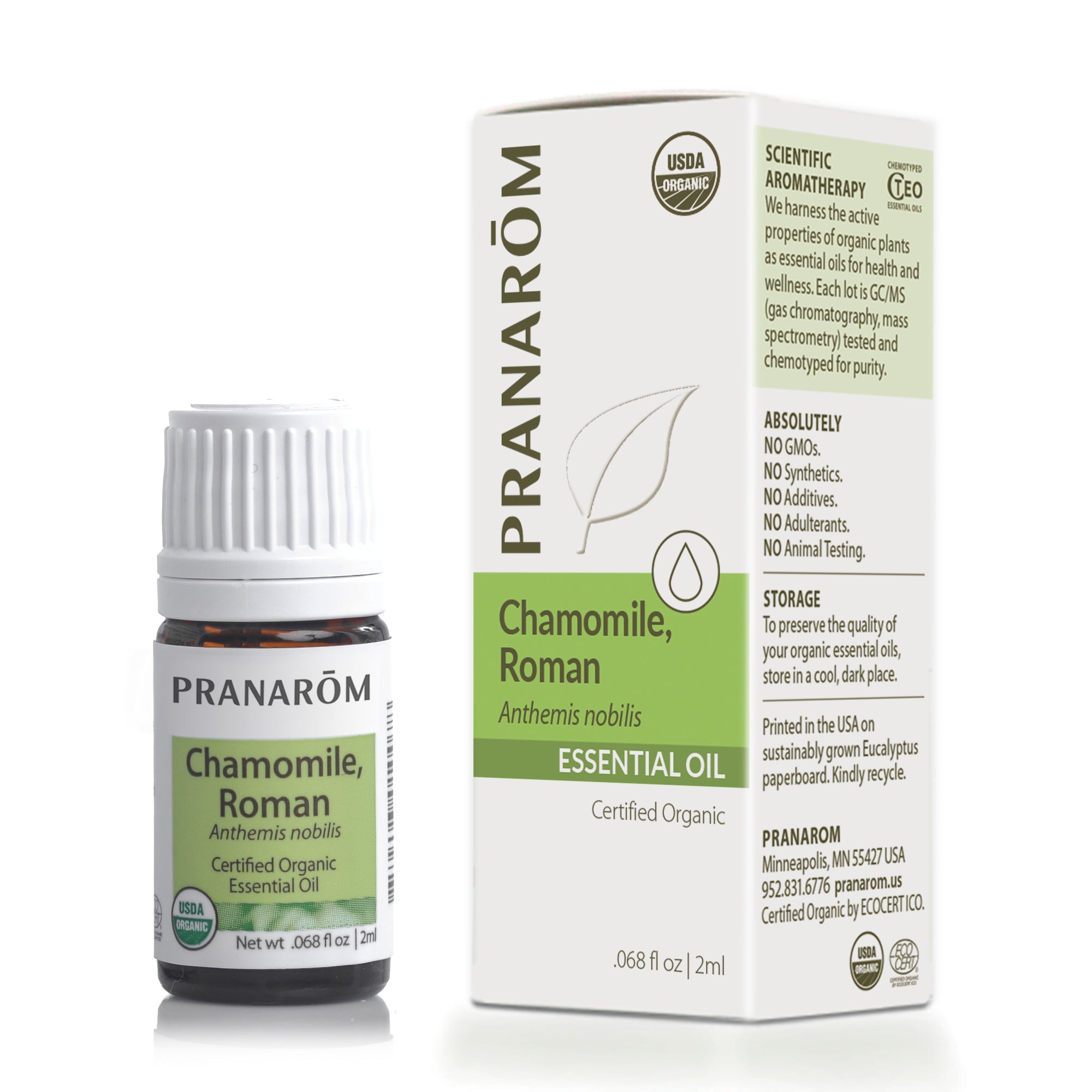 Chamomile, Roman Essential Oil, .068 Oz, by Pranarom