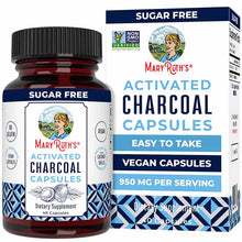 Charcoal Capsules, 40 Capsules, by MaryRuth's Organics