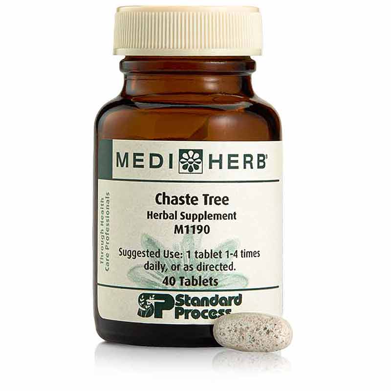 Chaste Tree, 40 Tablets, by Standard Process