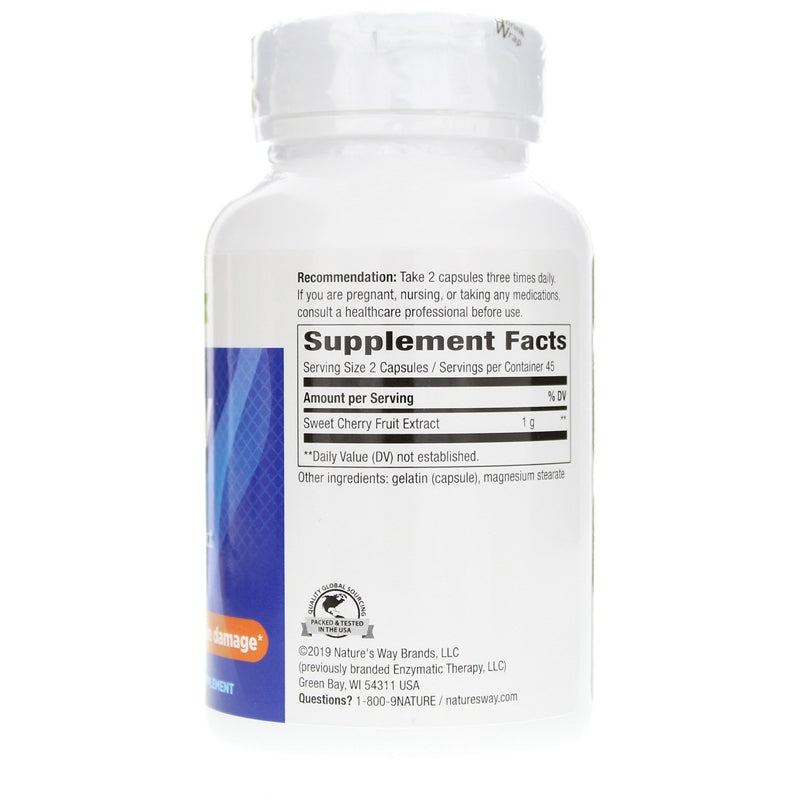 Cherry Fruit Extract, 90 Capsules, by Natures Way, image #2