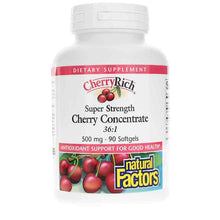 CherryRich Super Strength Cherry Concentrate, 90 Softgels, by Natural Factors