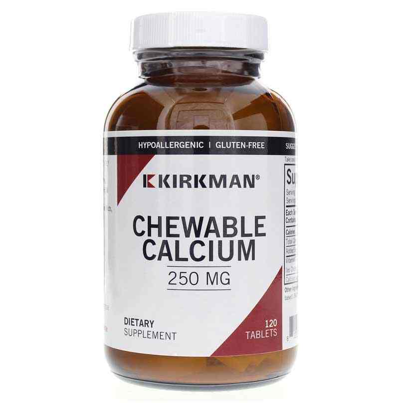 Chewable Calcium 250 Mg, by Kirkman