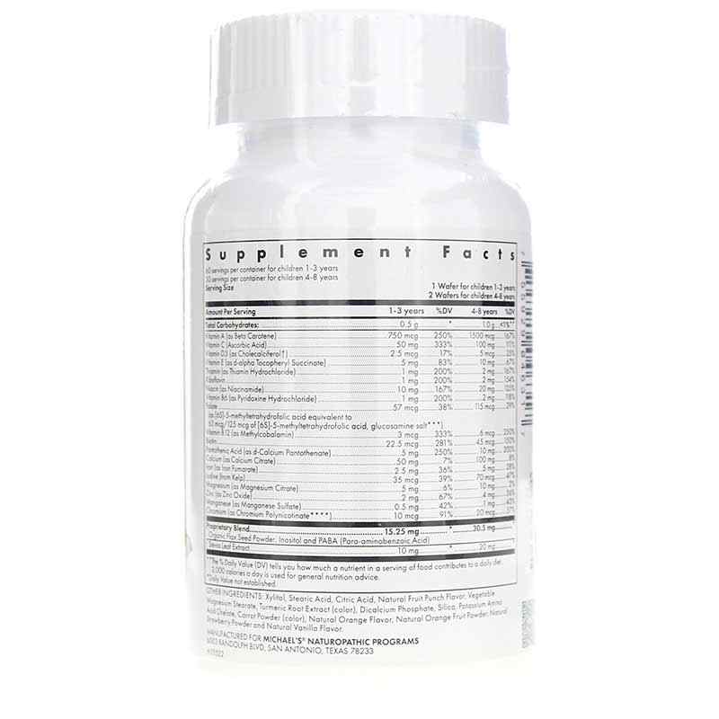 Children's Chewables Multivitamin, 60 Chewable Wafers, by Michael's Health, image #2