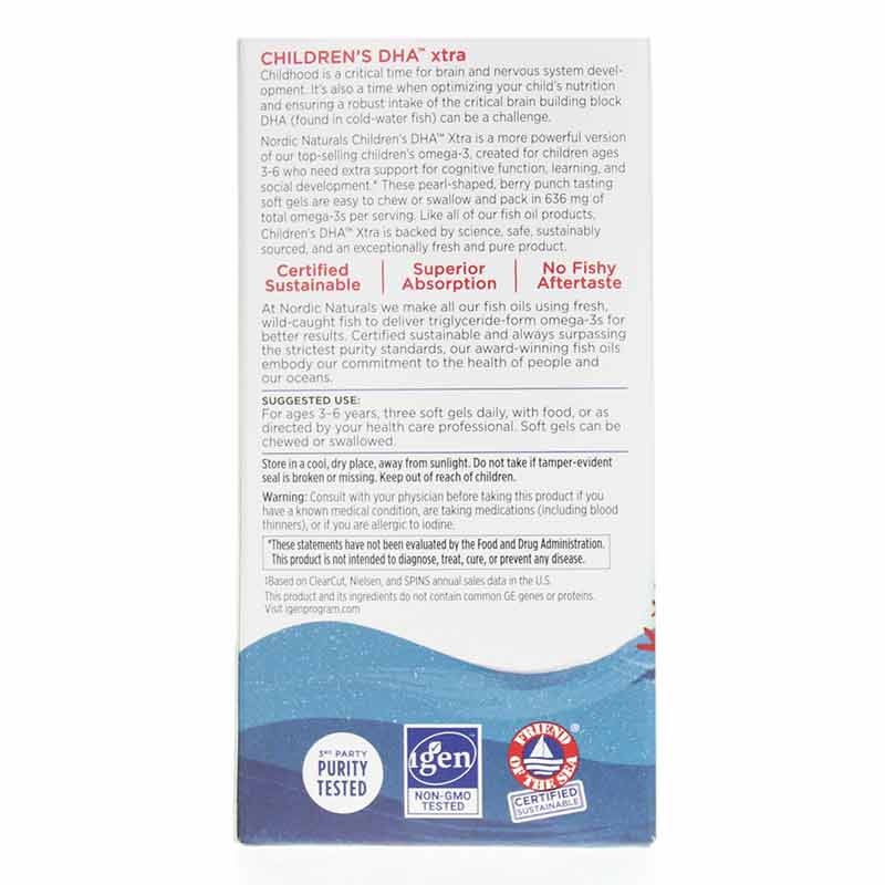 Children's DHA Xtra Softgels, by Nordic Naturals, image #3