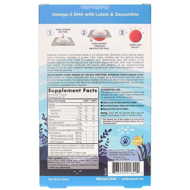 Children's Eye Health Gummies, by Nordic Naturals, image #2