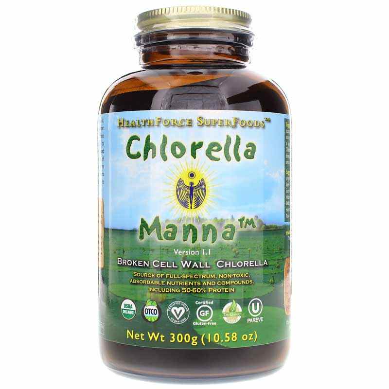 Chlorella Manna, 10.58 Oz, by Healthforce Superfoods