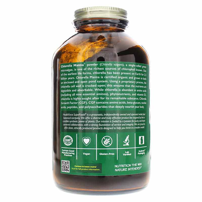 Chlorella Manna, 12.34 Oz, by Healthforce Superfoods, image #3