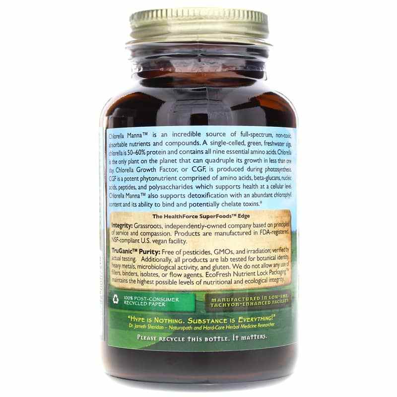 Chlorella Manna, 3.53 Oz, by Healthforce Superfoods, image #3