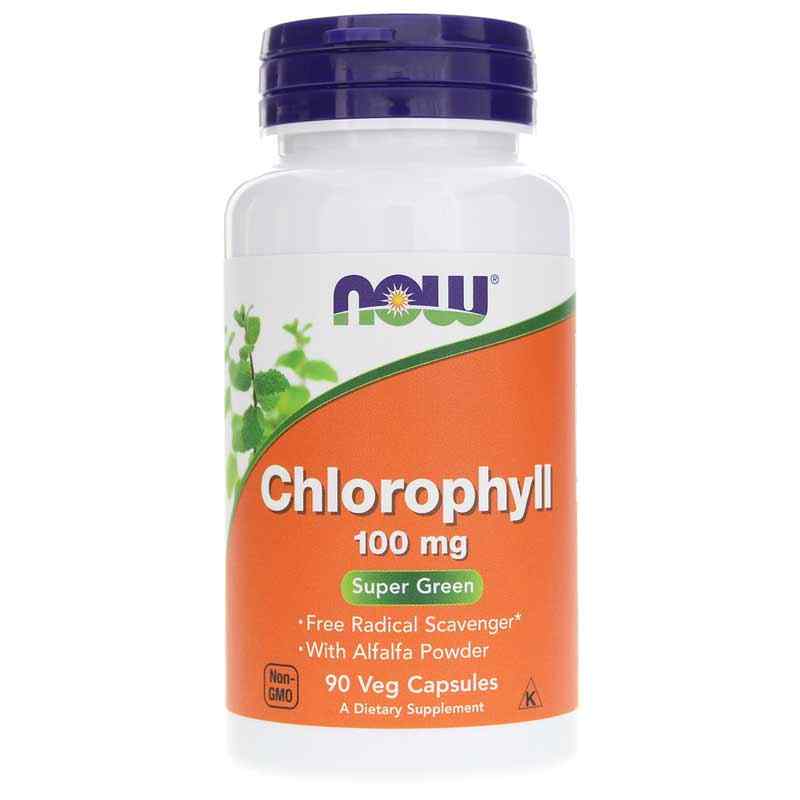 Chlorophyll 100 Mg, by NOW Foods