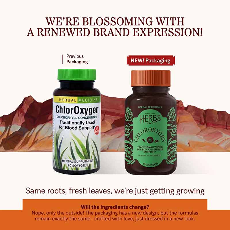 ChlorOxygen Softgels, 60 Softgels, by Herbs, Etc, image #3