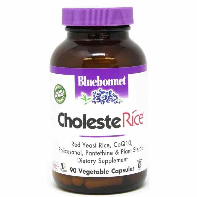 CholesteRice Red Yeast Rice with CoQ10, by Bluebonnet