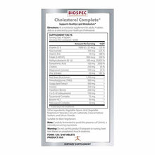 Cholesterol Complete, 240 Tablets, by BioSpec, image #2