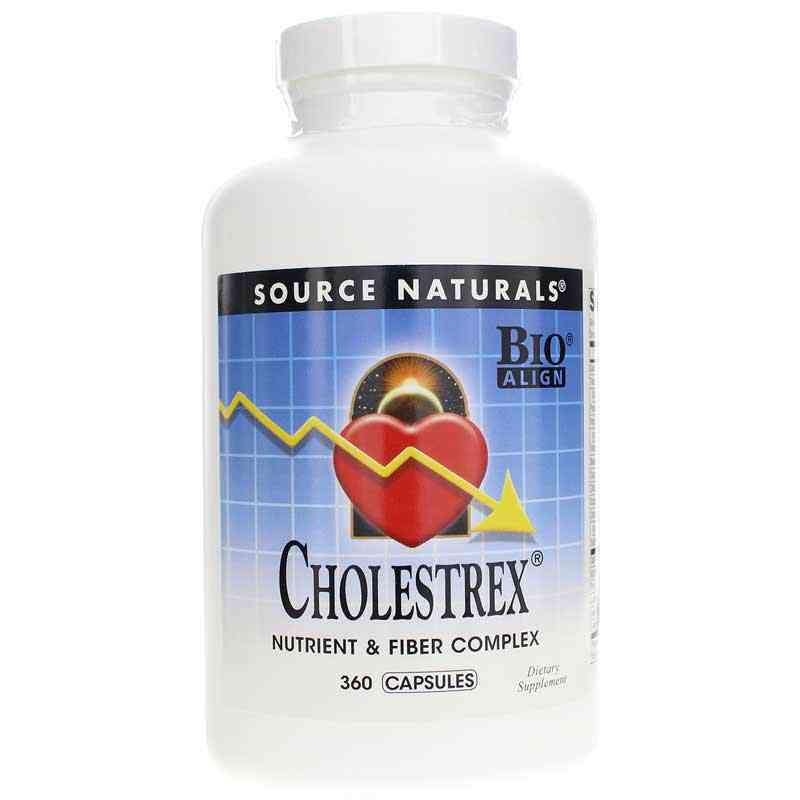 Cholestrex Nutrient & Fiber Complex, 360 Capsules, by Source Naturals