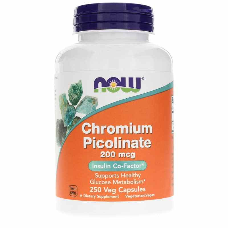 Chromium Picolinate 200 Mcg, by NOW Foods