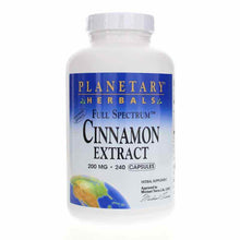 Cinnamon Extract 200 Mg Full Spectrum Capsules, by Planetary Herbals