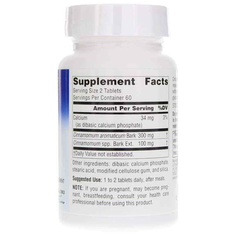 Cinnamon Extract 200 Mg Full Spectrum Tablets, 120 Tablets, by Planetary Herbals, image #2