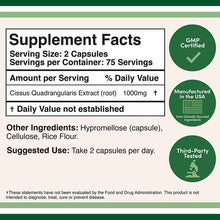 Cissus Extract, 150 Capsules, by Double Wood Supplements, image #4