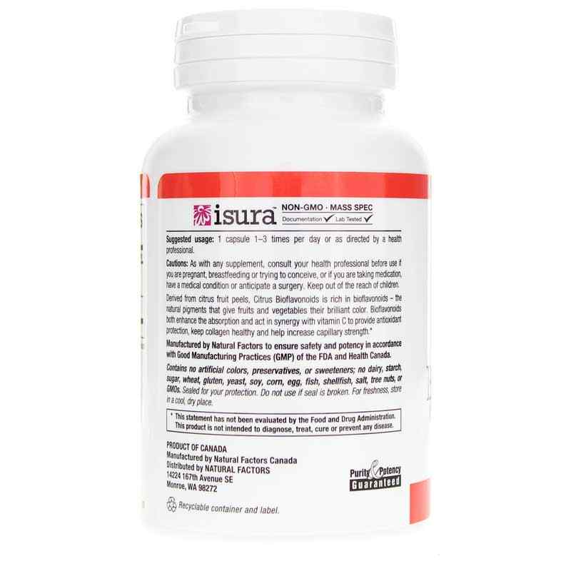 Citrus Bioflavonoids 650 Mg, by Natural Factors, image #3