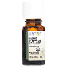 Clary Sage Organic Essential Oil, by Aura Cacia