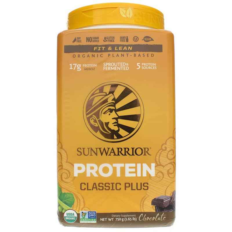 Classic Plus Organic Protein, by Sunwarrior