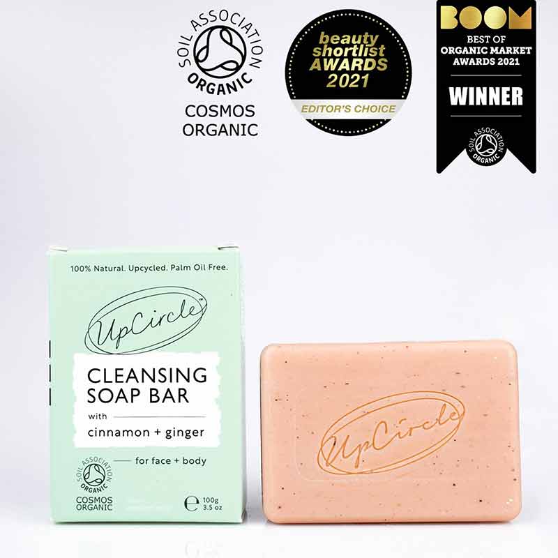 Cleansing Soap Bar, by UpCircle
