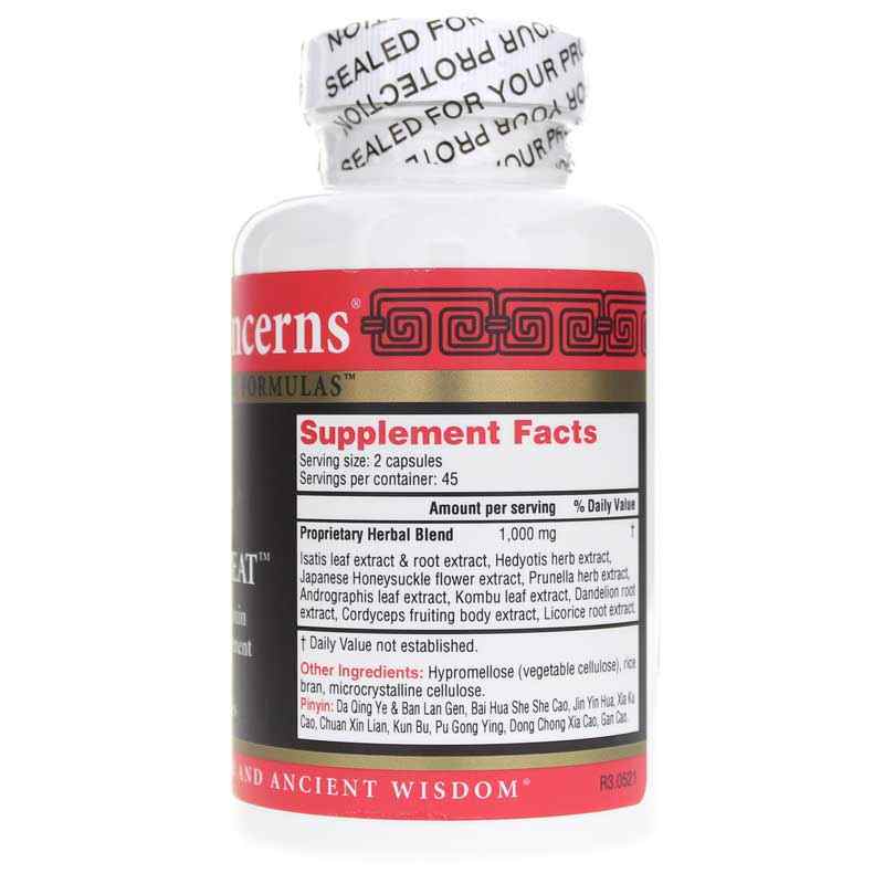 Clear Heat Clean Heat Toxin, 90 Capsules, by Health Concerns, image #2