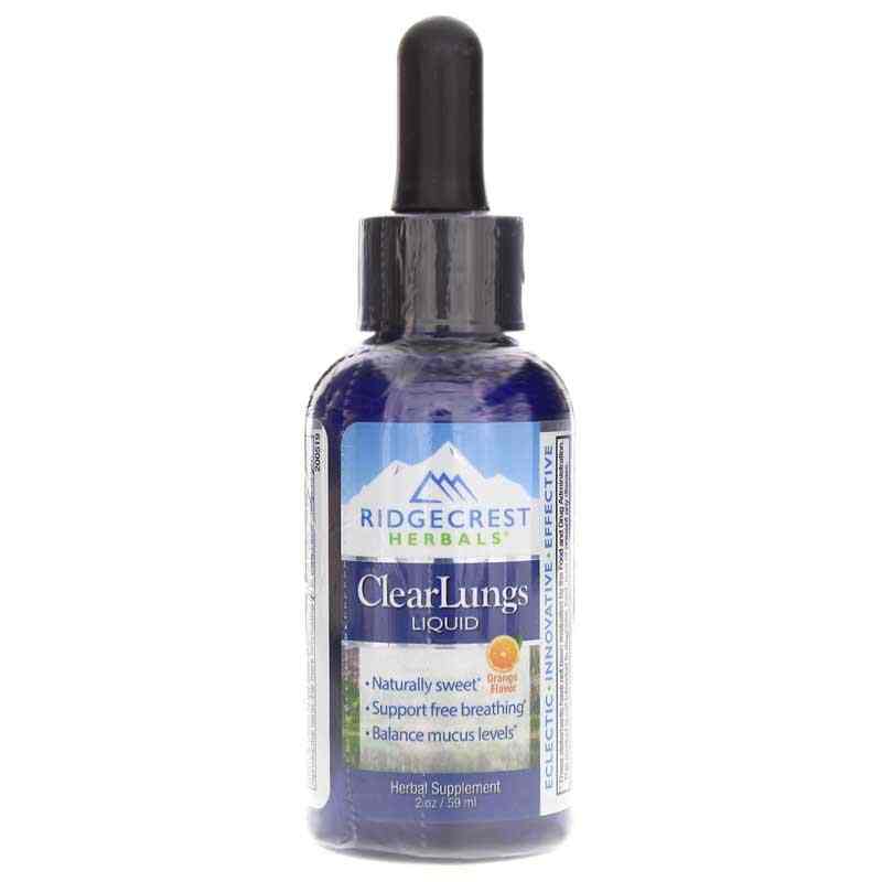 ClearLungs Liquid, by Ridgecrest Herbals