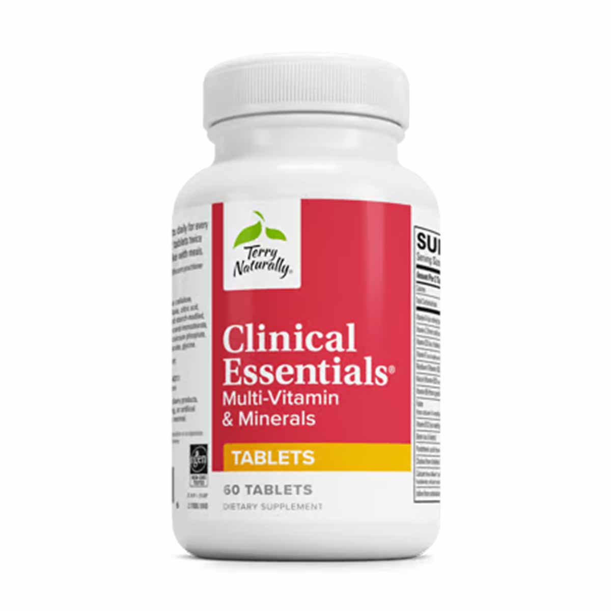 Clinical Essentials Multi-Vitamin & Minerals, 60 Tablets, by Terry Naturally