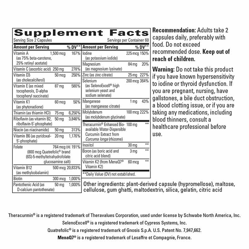 Clinical Nutrients HP, 120 Capsules, by Integrative Therapeutics, image #2